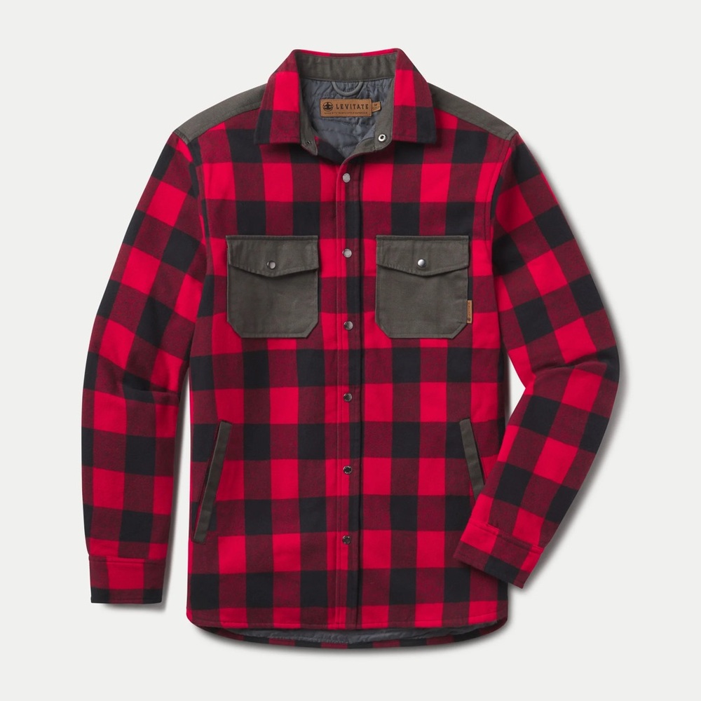 Levitate flannel jacket lined